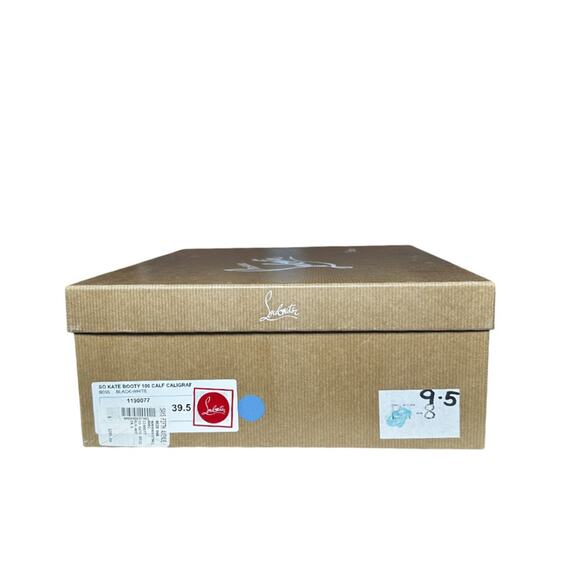 Christian Louboutin So Kate Booty White Graffiti Patent Heels Ankle Boots 39.5 - Picture 6 of 6